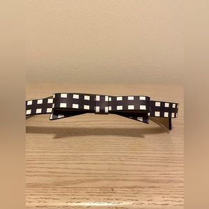 Kate spade ♠️ gingham belt size small NEVER WORN.